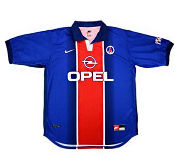 1997-1998 PSG Retro Home Kit Soccer Jersey